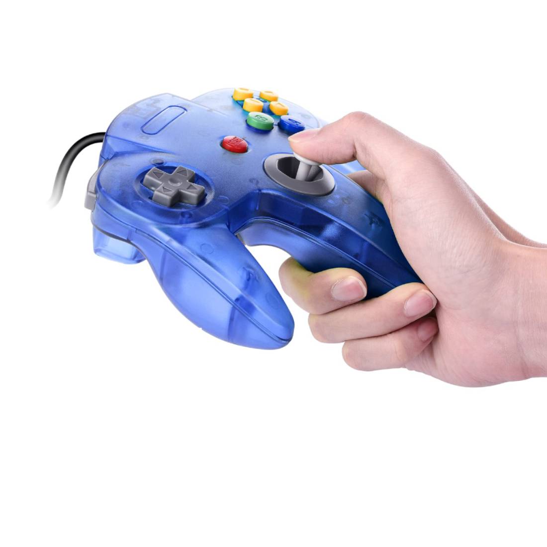 Classic Controller N64 - Blue Color - ريترو - Store 974 | ستور ٩٧٤