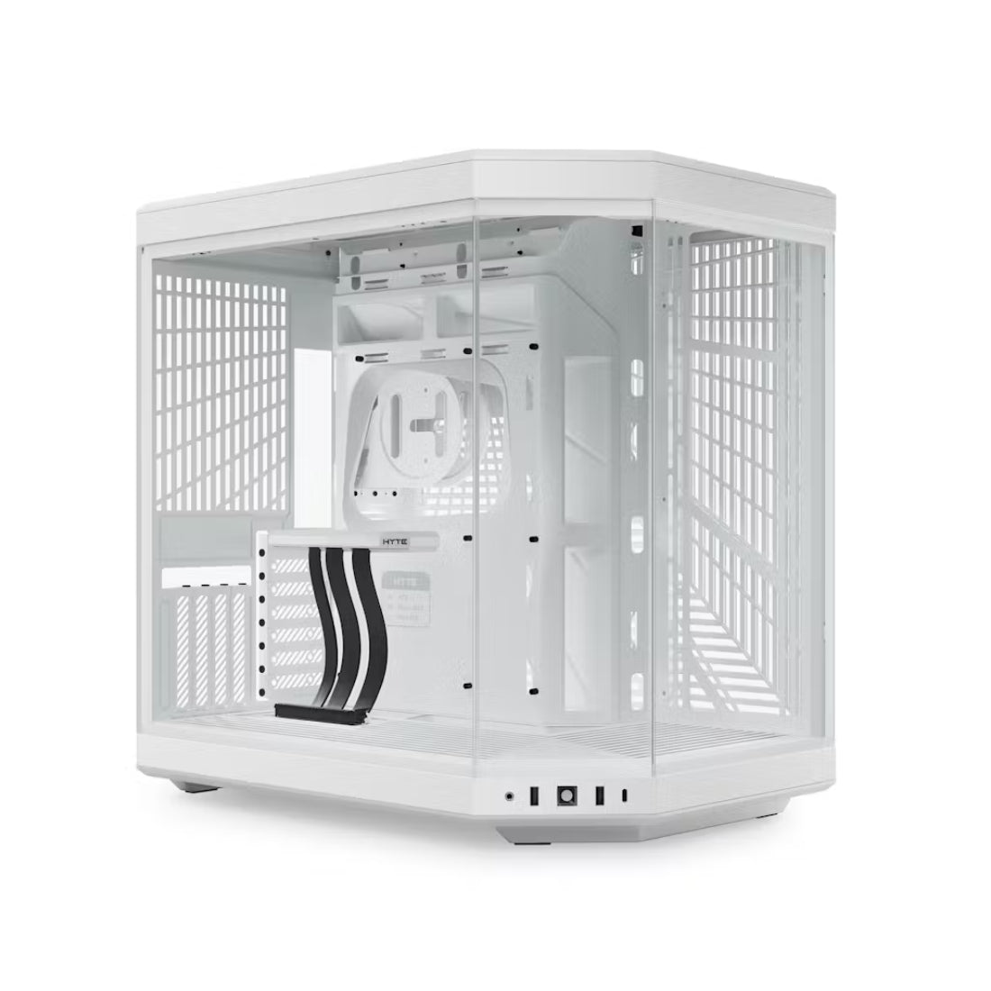 Hyte Y70 Mid - Tower ATX Case - White - صندوق - Store 974 | ستور ٩٧٤