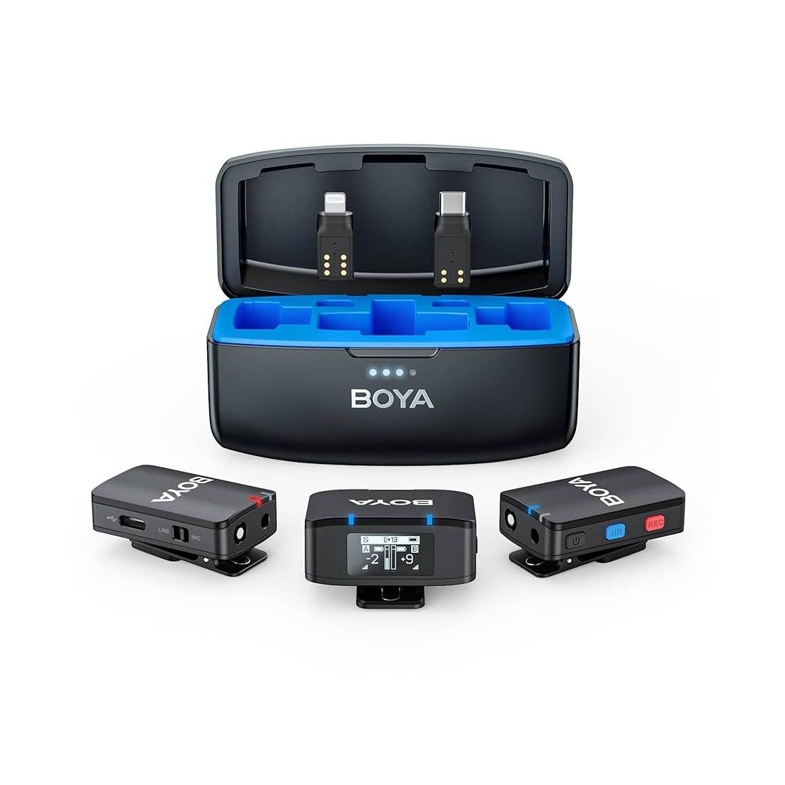 Boya: Boyamic Wireless Microphone - ميكروفون - Store 974 Electronics WLL  | ستور٩٧٤ للالكترونيات ذ.م.م