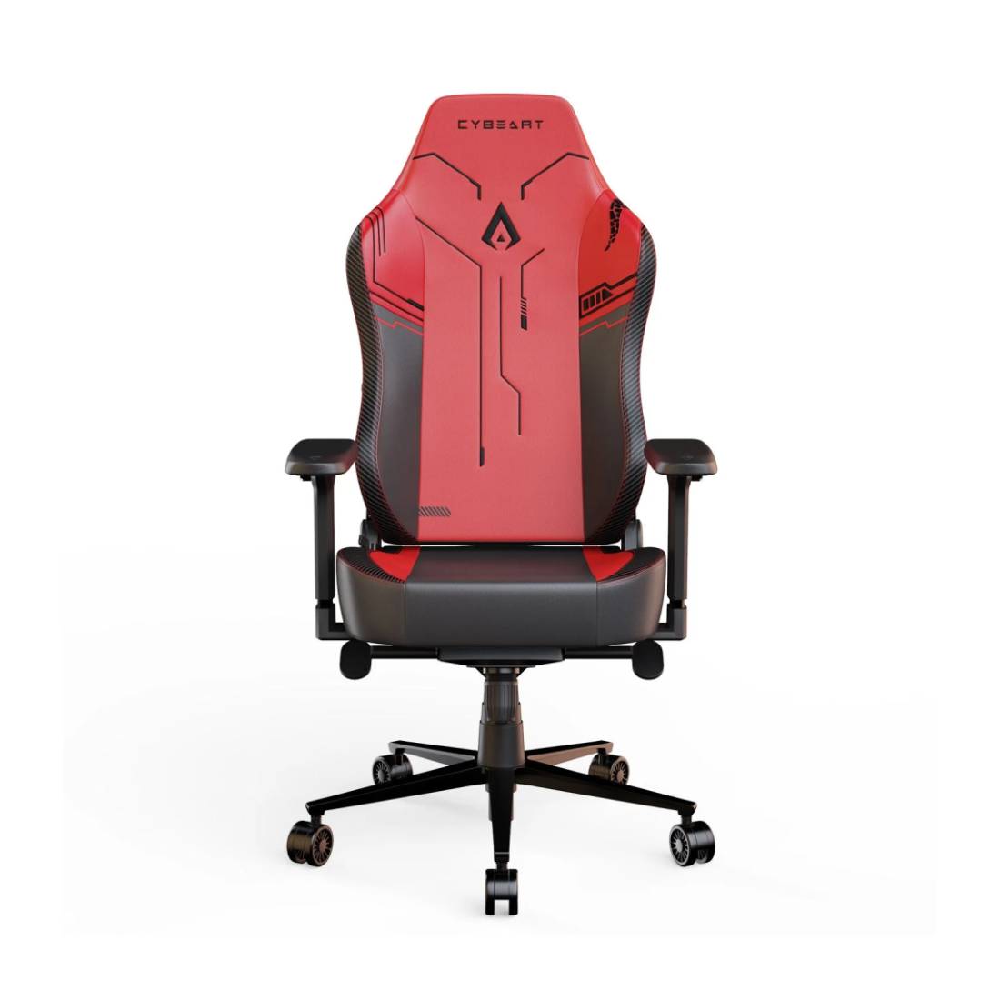 Cybeart Originals Apex Signature Gaming Chair - Red/Black - كرسي - Store 974 | ستور ٩٧٤