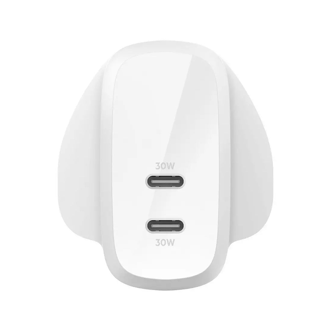 Belkin Boostarch Dual 30W USB -C PD CARGER - كABL شحn Belkin Boostarch Dual 30W USB -C PD CARGER - كABL شحn