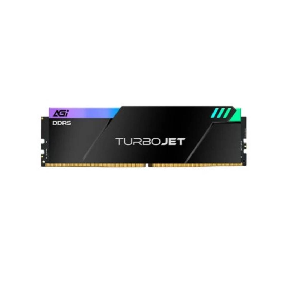 AGI Turbojet RGB 32GB (2x16GB) DDR5 7600MHz Ram - Black - الذاكرة العشوائية - Store974 Electronics WLL | ستور٩٧٤ للالكترونيات ذ.م.م