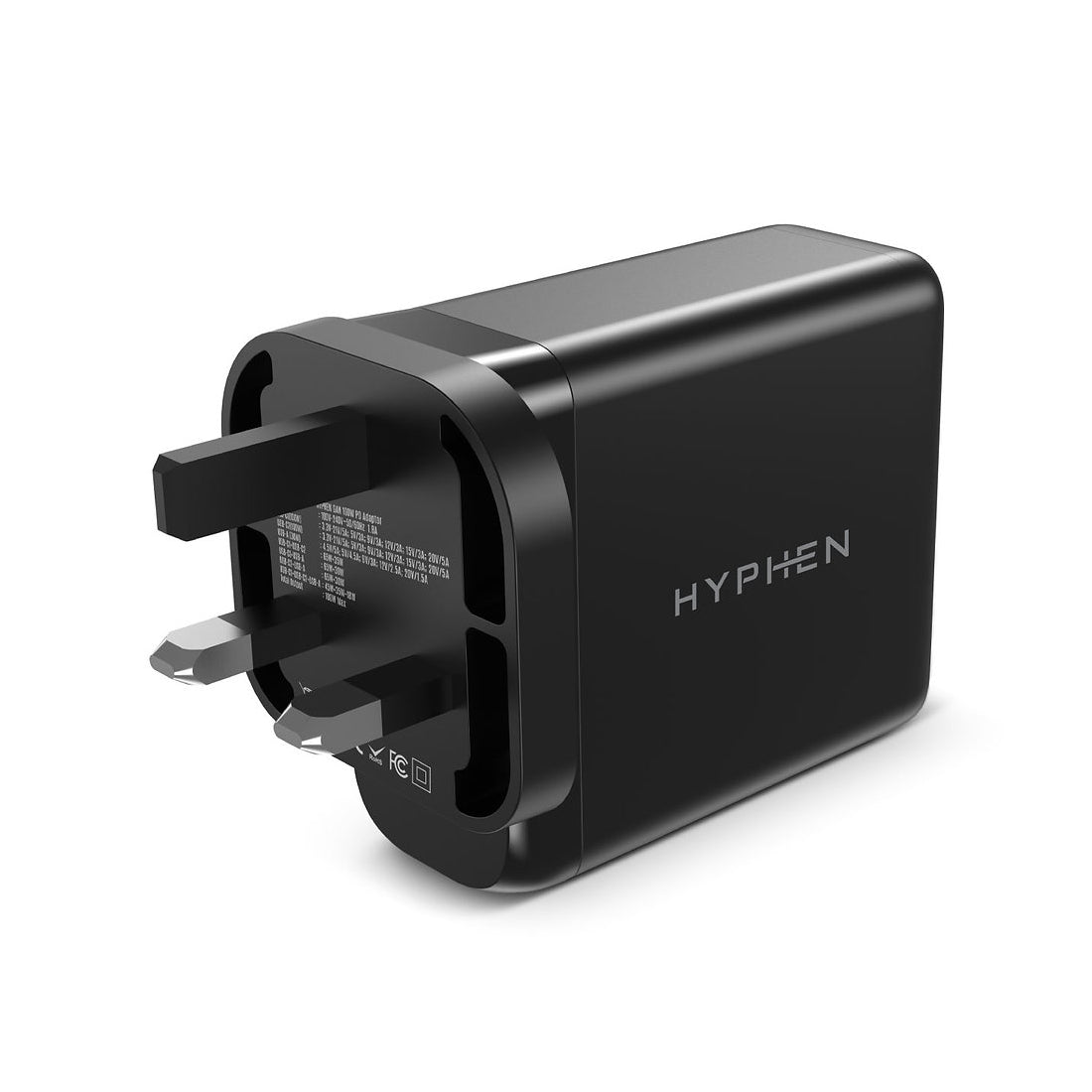 Hyphen Pro GaN Fast Charger - 100W - شاحن - Store 974 | ستور ٩٧٤