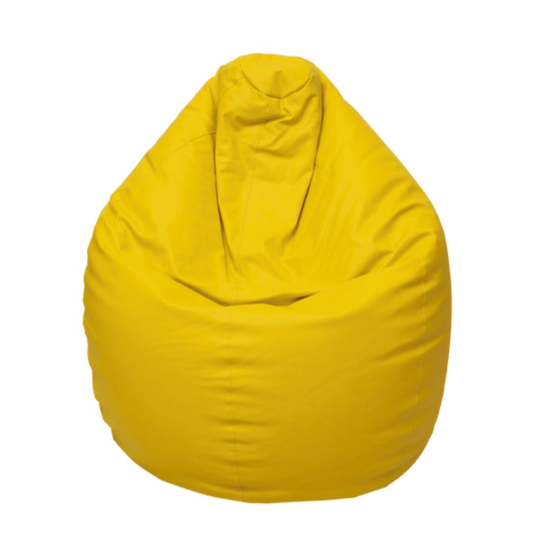 Lazy Panda Handmade Leather Bean Bags XL - Lemon - مقعد جلدي Lazy Panda Handmade Leather Bean Bags XL - Lemon - مقعد جلدي