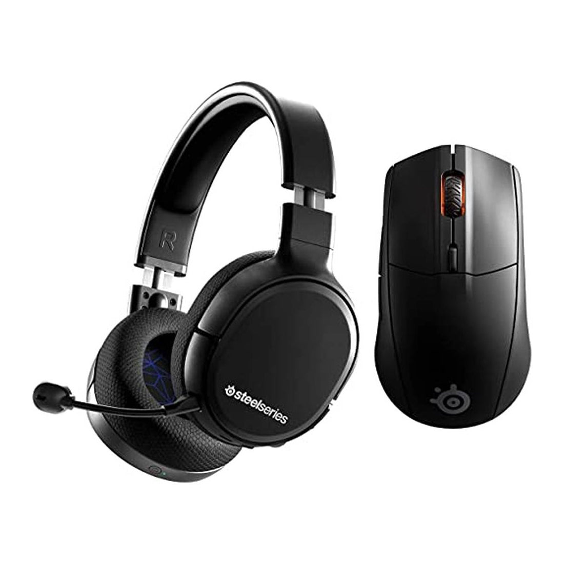 SteelSeries Arctis 1 Wireless Headset + Rival 3 Wireless Gaming Mouse Bundle - تجميعة SteelSeries Arctis 1 Wireless Headset + Rival 3 Wireless Gaming Mouse Bundle - تجميعة