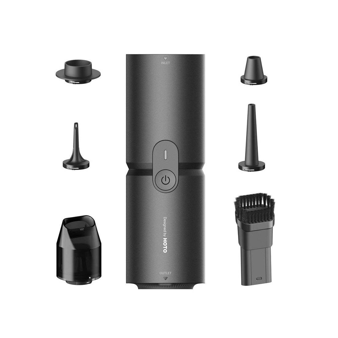 Hoto Compressed Air Capsule, Electric Air Duster & Vacuum - ضاغط هواء Hoto Compressed Air Capsule, Electric Air Duster & Vacuum - ضاغط هواء