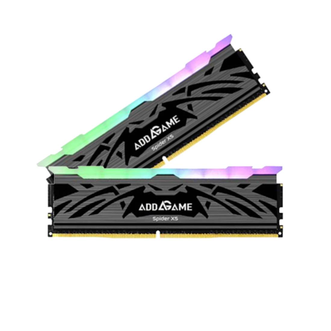 Addlink AddGame Spider X5 RGB 32GB (2x16GB) DDR5 7200MHz RAM - الذاكرة العشوائية - Store 974 Electronics WLL  | ستور٩٧٤ للالكترونيات ذ.م.م