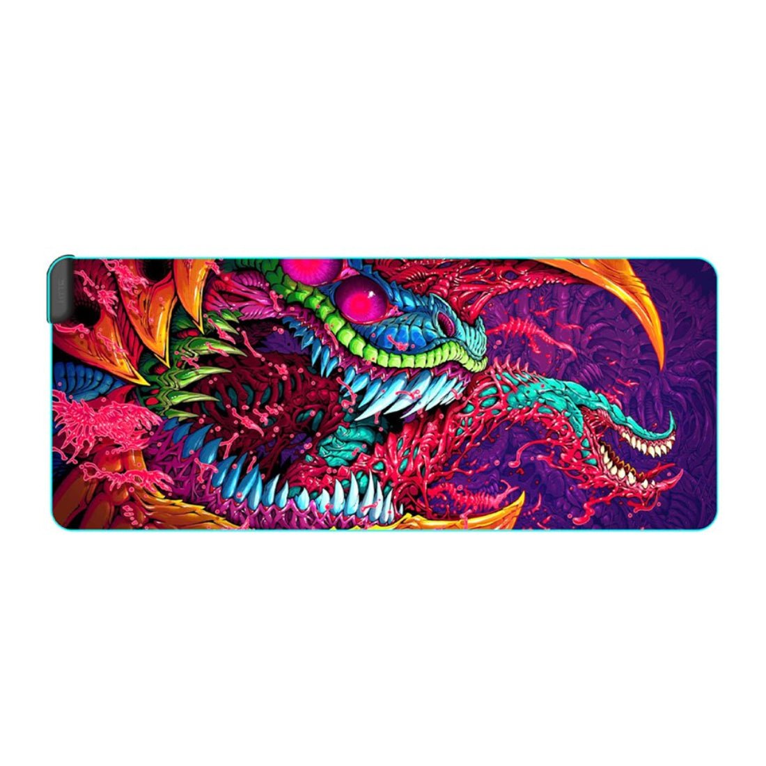 HYTE CNVS Hyper Beast RGB Gaming Mouse Pad - حصيرة الفأرة HYTE CNVS Hyper Beast RGB Gaming Mouse Pad - حصيرة الفأرة