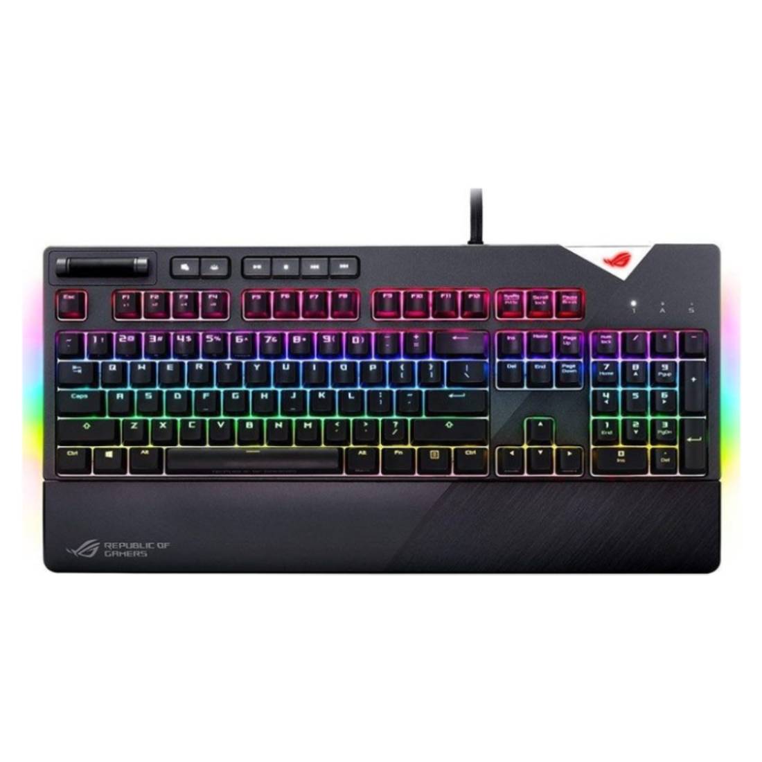 Asus ROG Strix Flare XA01 Arabic Mechanical Gaming Keyboard - لوحة مفاتيح - Store 974 Electronics WLL  | ستور٩٧٤ للالكترونيات ذ.م.م