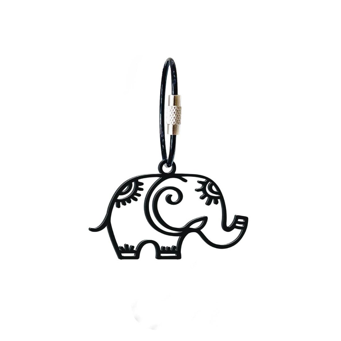 Steelouette Elephant Keychain - أكسسوار - Store 974 | ستور ٩٧٤