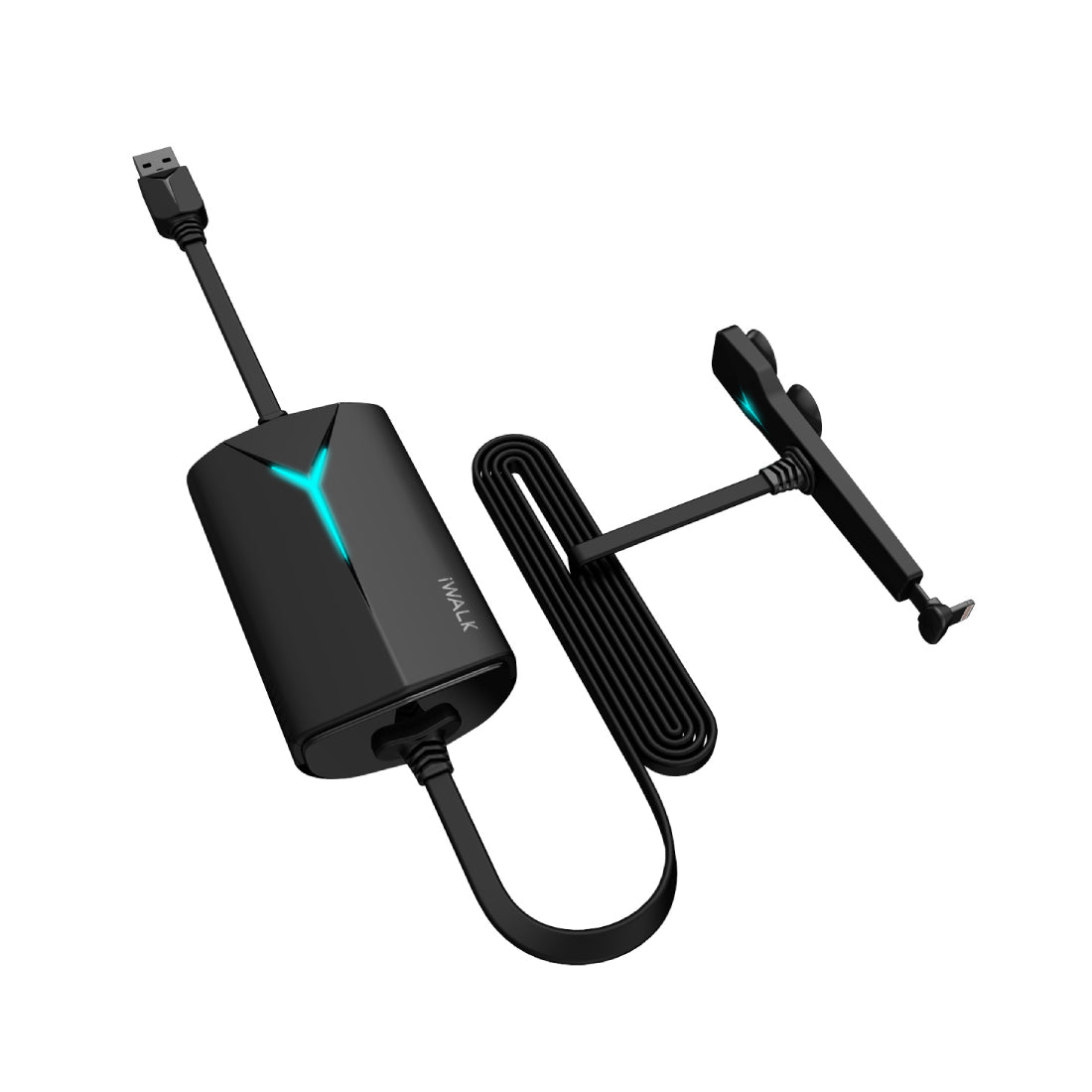 iWALK 9000mAh Power Bank with Built in 4.9ft Length Cable - Black - مزود طاقة - Store 974 | ستور ٩٧٤