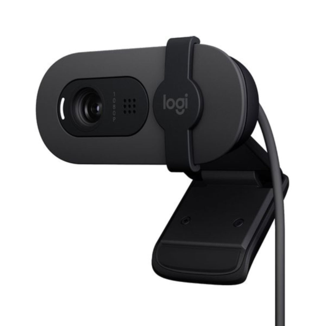 Logitech Brio 100 FHD 1080P Webcam - Graphite - كاميرا Logitech Brio 100 FHD 1080P Webcam - Graphite - كاميرا