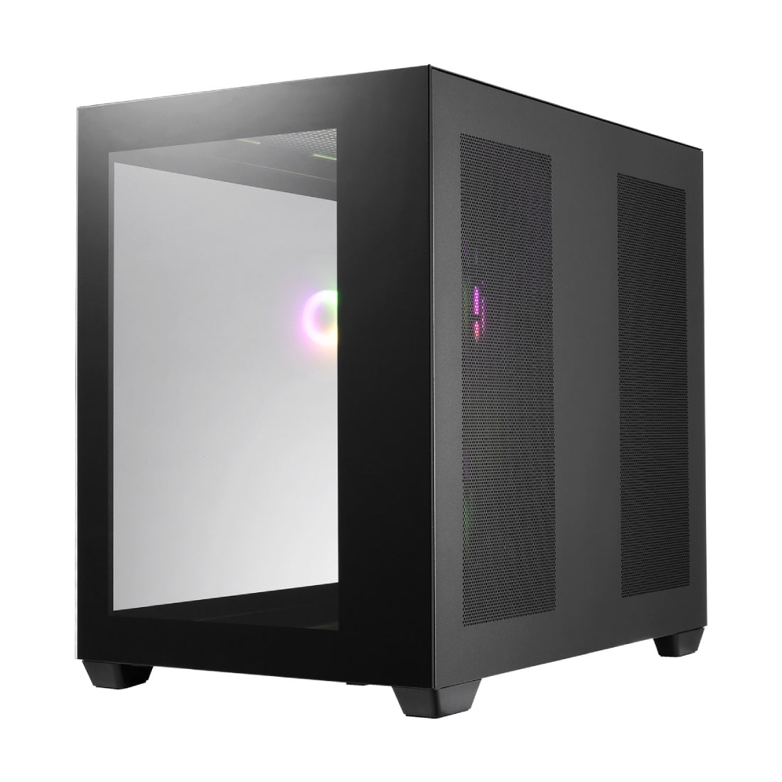 FSP CMT380A ATX Mid Tower Case - Black - صندوق - Store 974 | ستور ٩٧٤