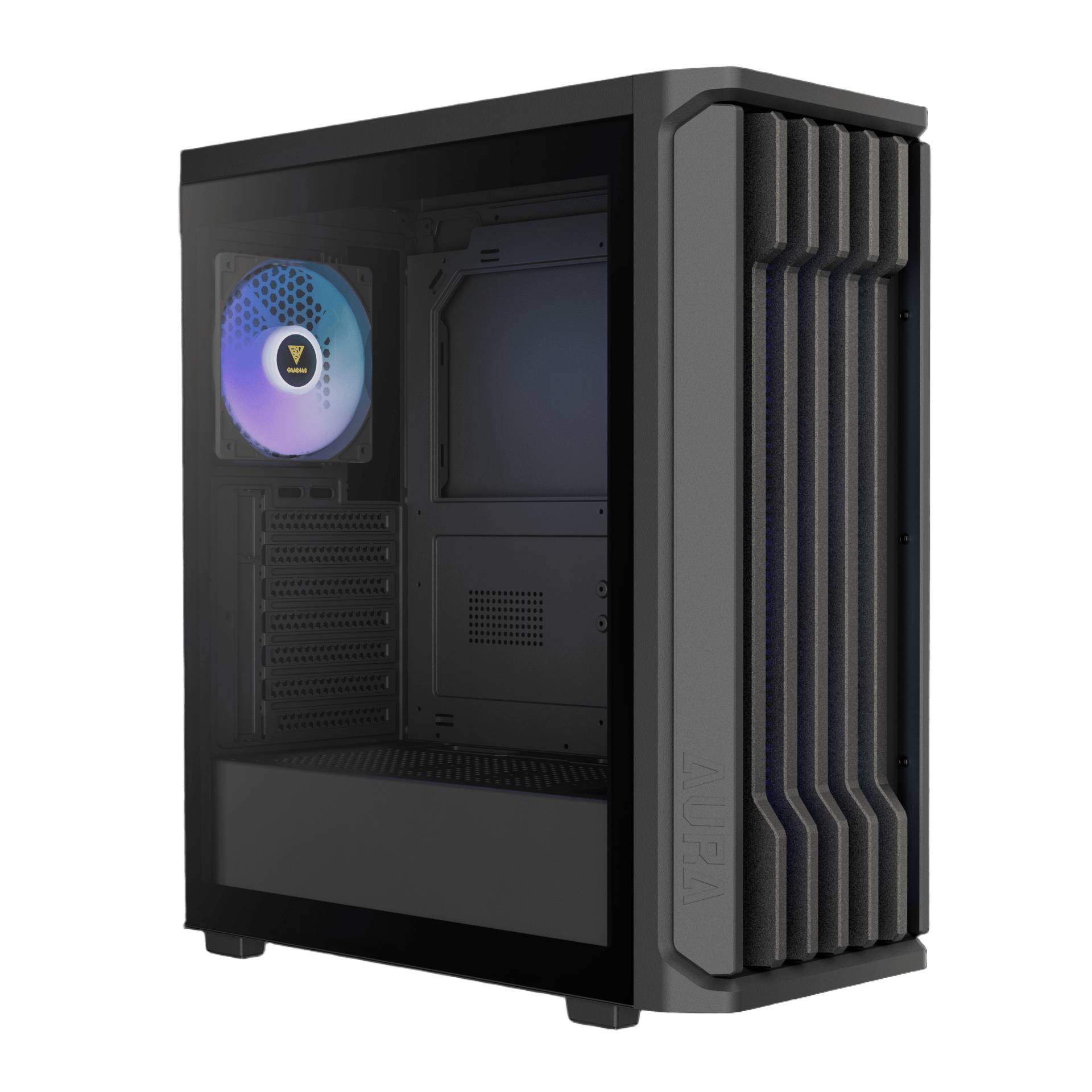 Gamdias Athena M3 Case - Black - صnadoق