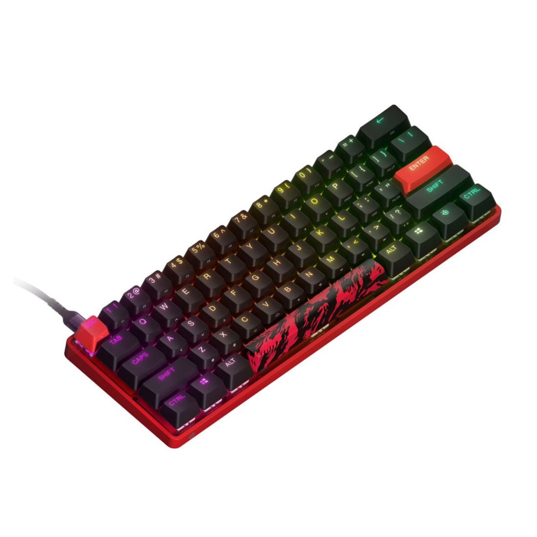 SteelSeries Apex 9 Mini Gaming Keyboard - FaZe Clan Edition - لوحة مفاتيح - Store 974 | ستور ٩٧٤