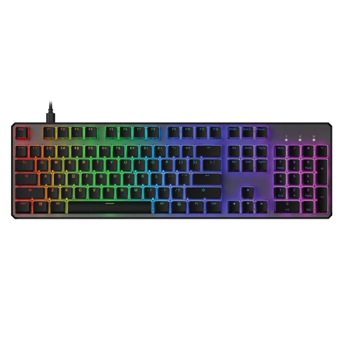 Epic Gamers Chimera Wired Full Size Gaming Keyboard - Red Switch - لوحة مفاتيح - Store 974 | ستور ٩٧٤