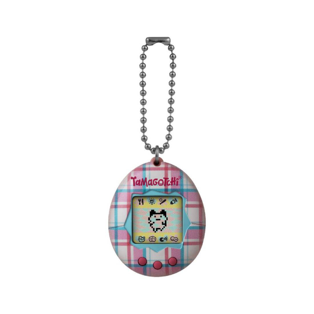 Bandai Original Tamagotchi Plaid Style Virtual Pet - لعبة - Store 974 | ستور ٩٧٤