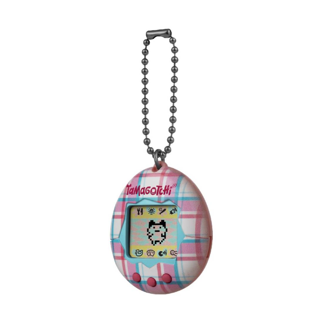 Bandai Original Tamagotchi Plaid Style Virtual Pet - لعبة - Store 974 | ستور ٩٧٤