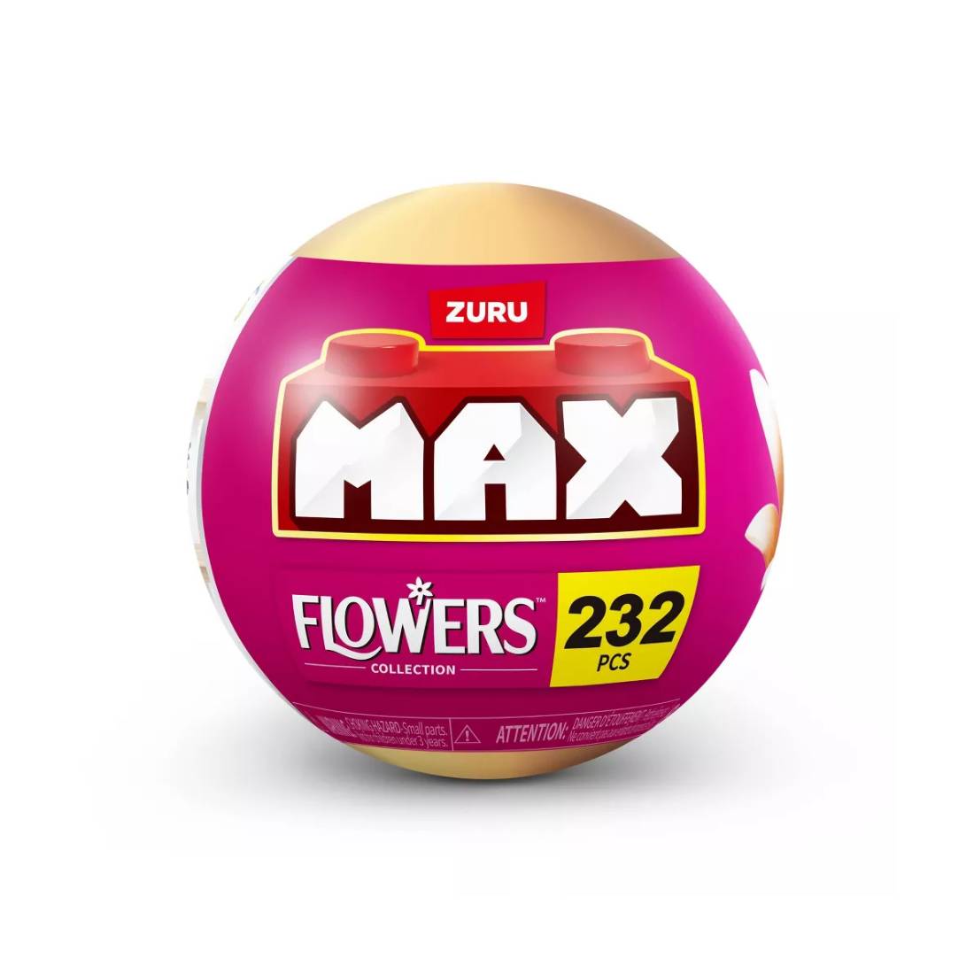 Zuru MAX Build More Flowers Capsule - Long Flowers - Series 1 - لعبة - Store 974 Electronics WLL  | ستور٩٧٤ للالكترونيات ذ.م.م