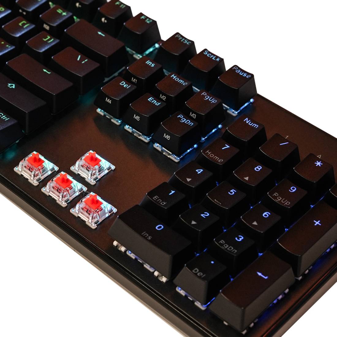 Epic Gamers Chimera Wired Full Size Gaming Keyboard - Red Switch - لوحة مفاتيح - Store 974 | ستور ٩٧٤