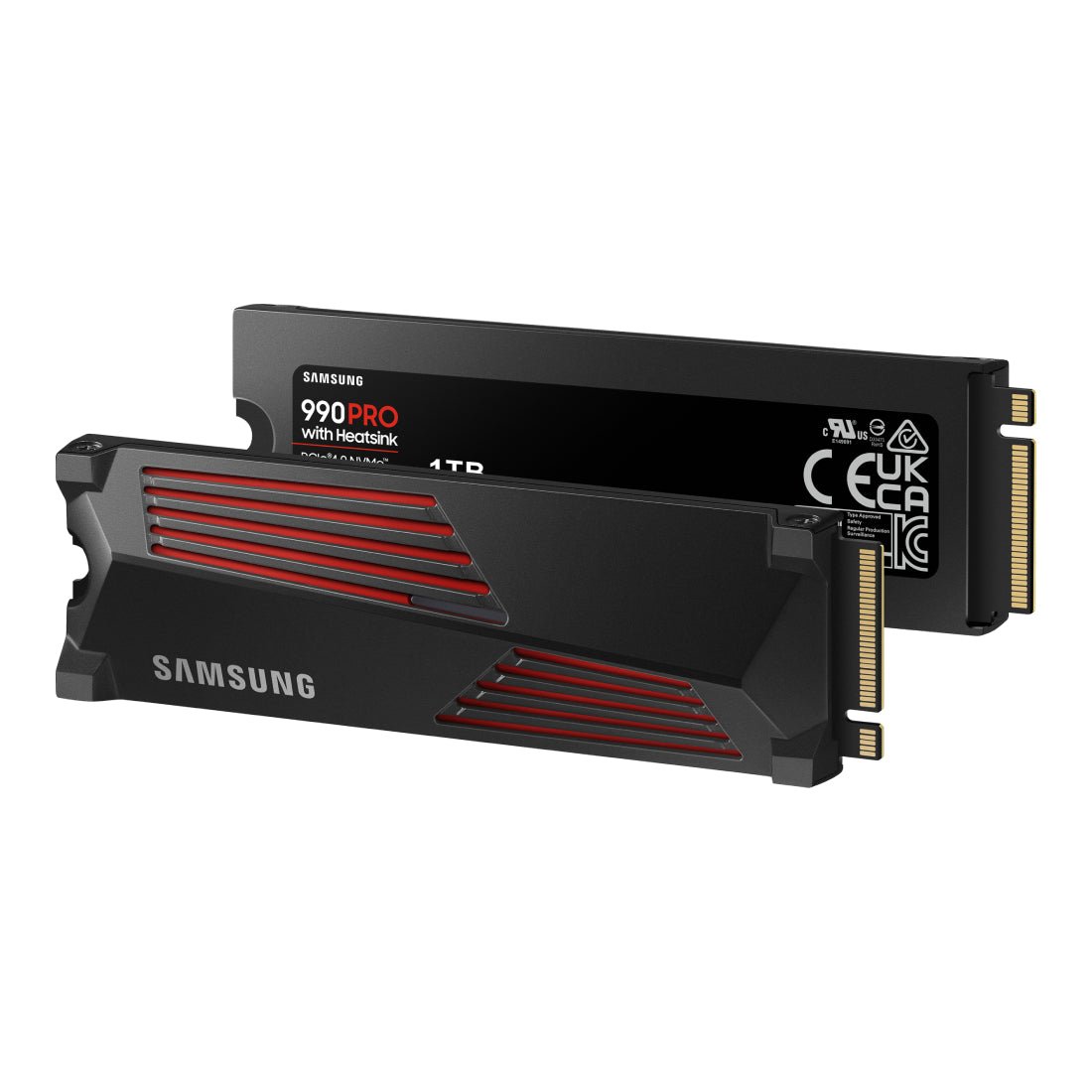 Samsung 990 PRO 1TB with Heatsink NVMe Gen 4 M.2 Internal SSD - مساحة تخزين - Store 974 | ستور ٩٧٤