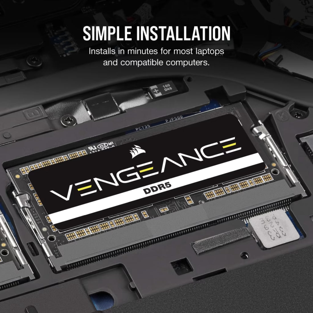 Corsair Vengeance SODIMM 16GB DDR5 4800Mhz RAM- الذاكرة العشوائية - Store 974 | ستور ٩٧٤