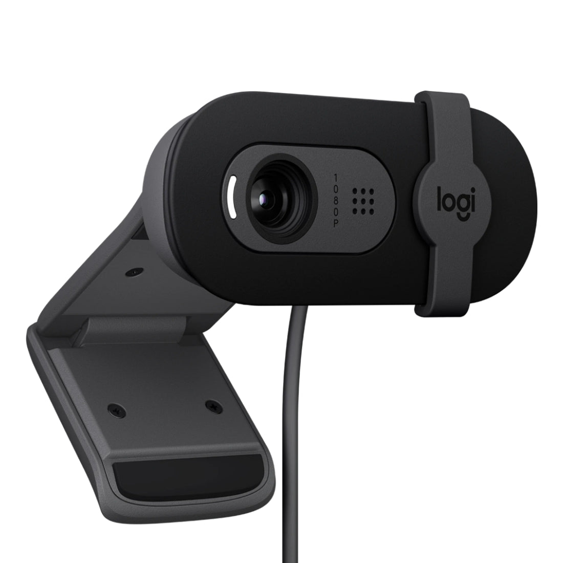 Logitech Brio 100 FHD 1080P Webcam - Graphite - كاميرا Logitech Brio 100 FHD 1080P Webcam - Graphite - كاميرا