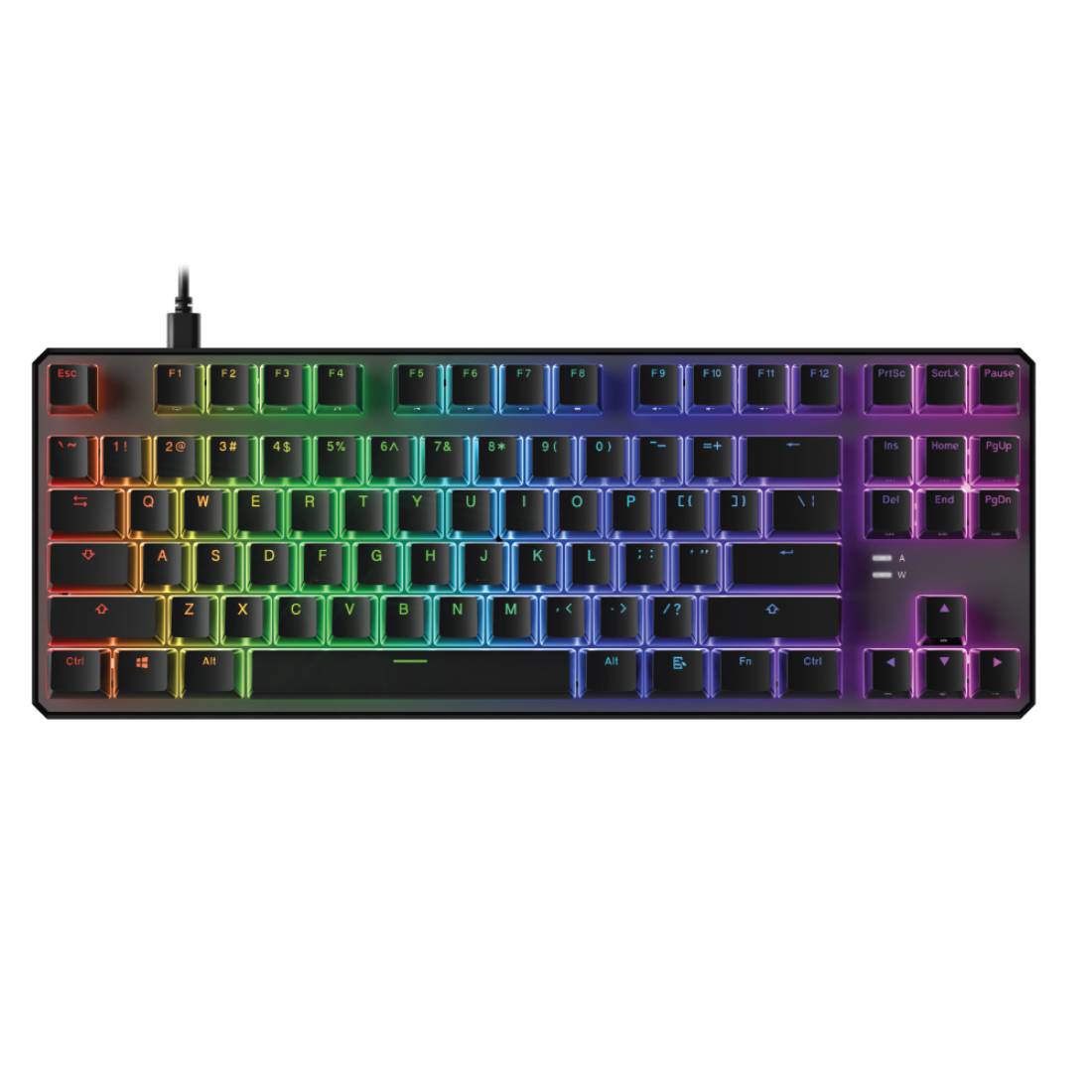 Epic Gamers Chimera TKL Wired Gaming Keyboard - Orange Switch - لوحة مفاتيح - Store 974 | ستور ٩٧٤