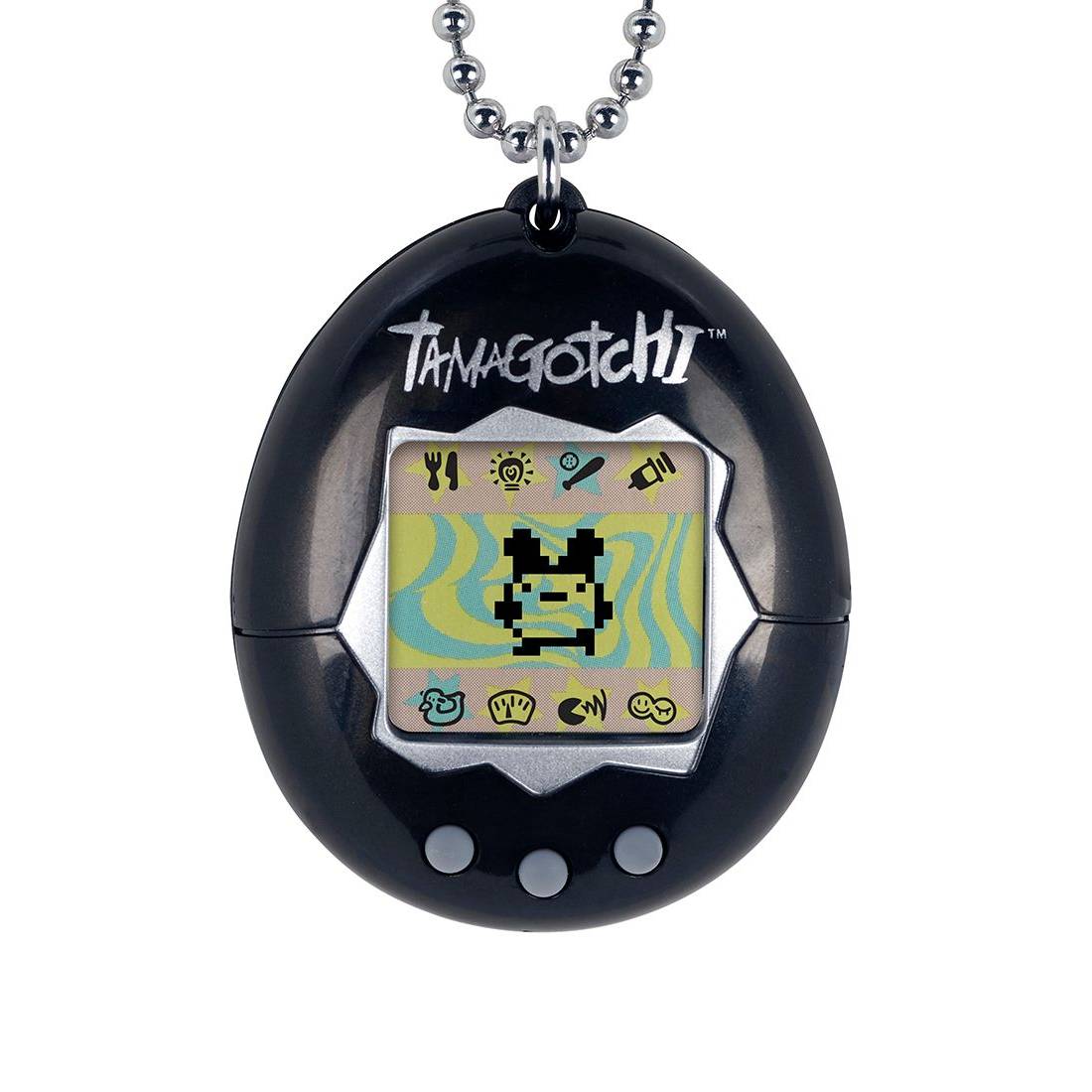 Bandai Original Tamagotchi Original Black Style Virtual Pet - لعبة - Store 974 | ستور ٩٧٤