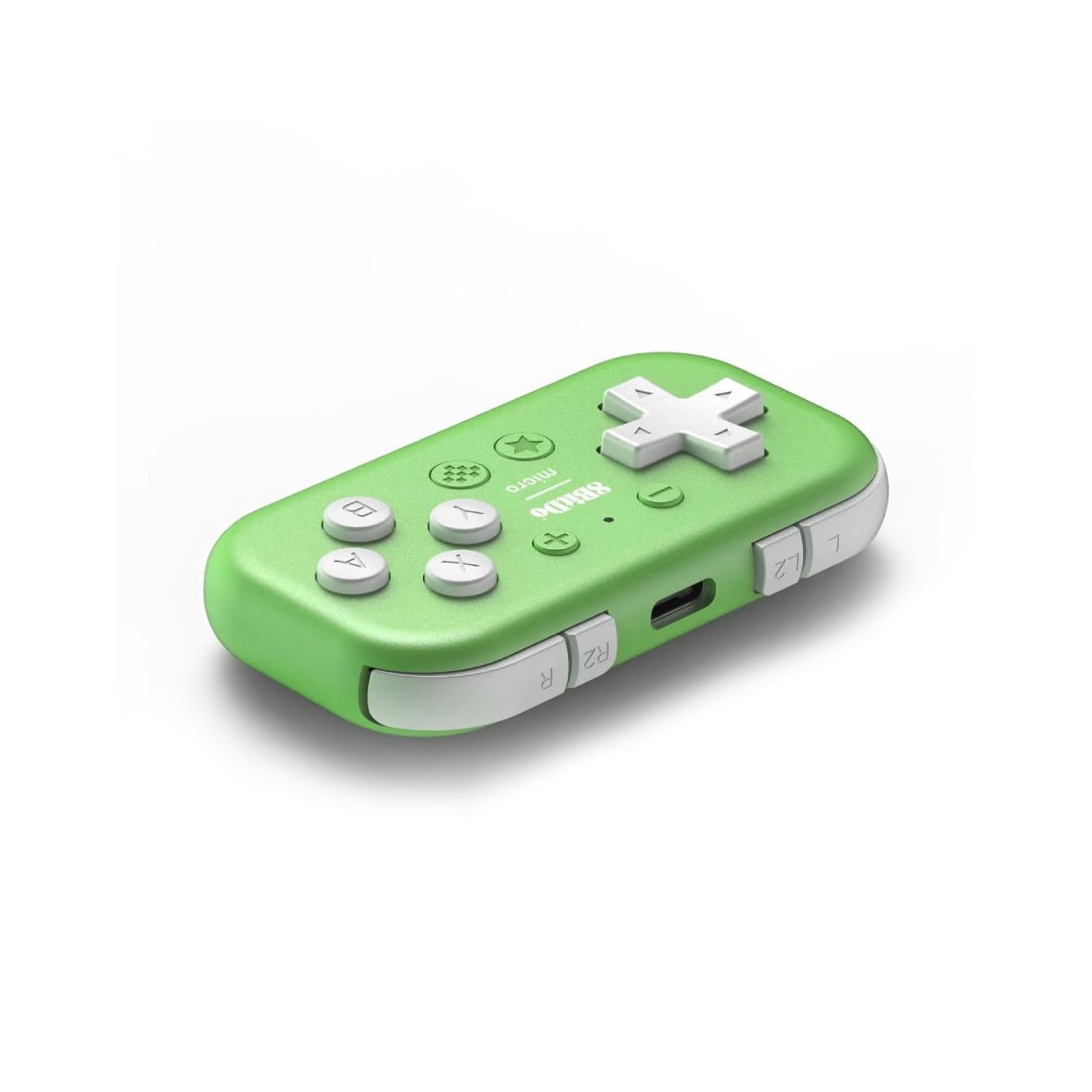 8BitDo Micro Bluetooth Gamepad for Nintendo Switch - Green - وحدة تحكم - Store 974 | ستور ٩٧٤