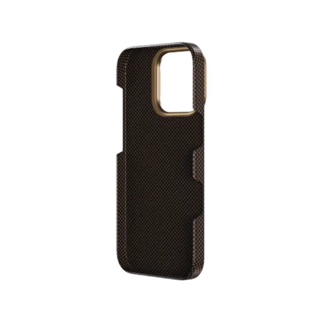 Benks ArmorTint Magnetic Case Kevlar Case 16 Pro Max - Gold x - اكسسوار - Store974 Electronics WLL | ستور٩٧٤ للالكترونيات ذ.م.م