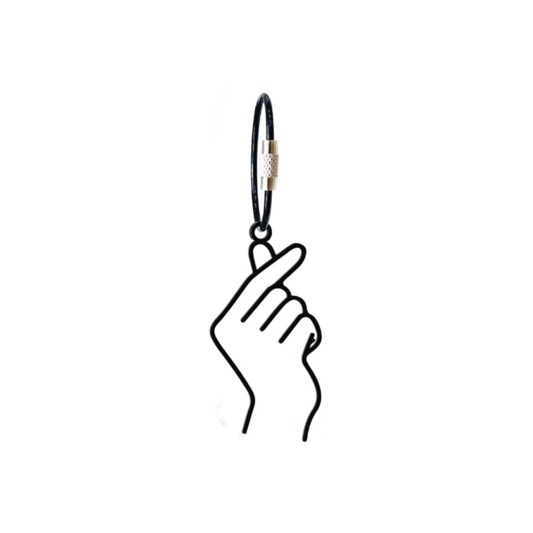 Steelouette Love Sign Language Keychain - أكسسوار Steelouette Love Sign Language Keychain - أكسسوار
