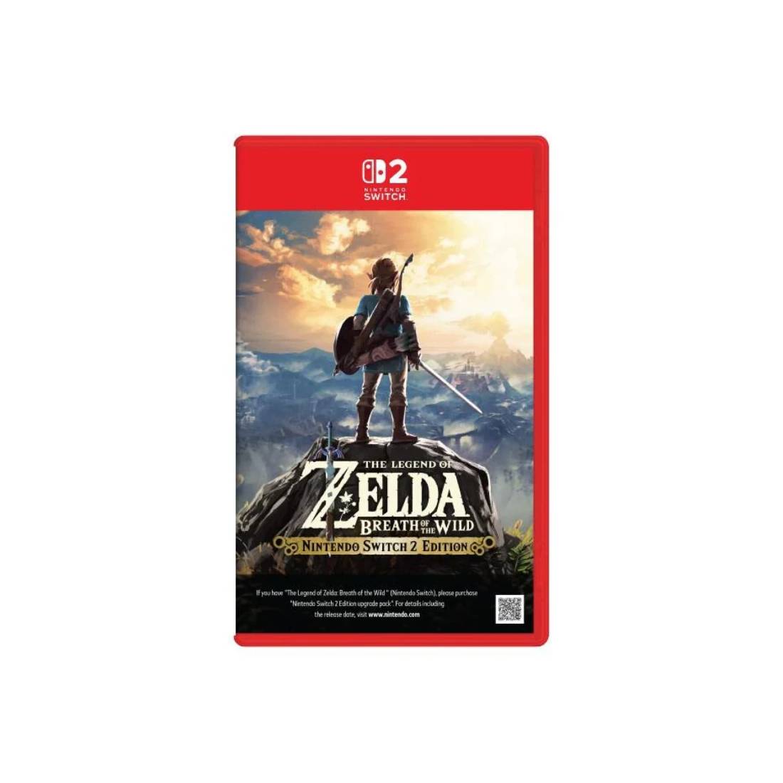 Nintendo Switch 2 Edition The Legend of Zelda: Breath of The Wild Game - لعبة - Store 974 Electronics WLL  | ستور٩٧٤ للالكترونيات ذ.م.م