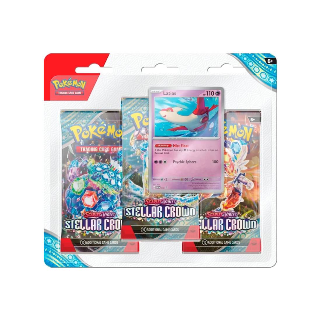 Pokemon TCG : Scarlet & Violet SV07 3 - Pack Blister − Assortment - بطاقة بوكيمون - Store 974 | ستور ٩٧٤