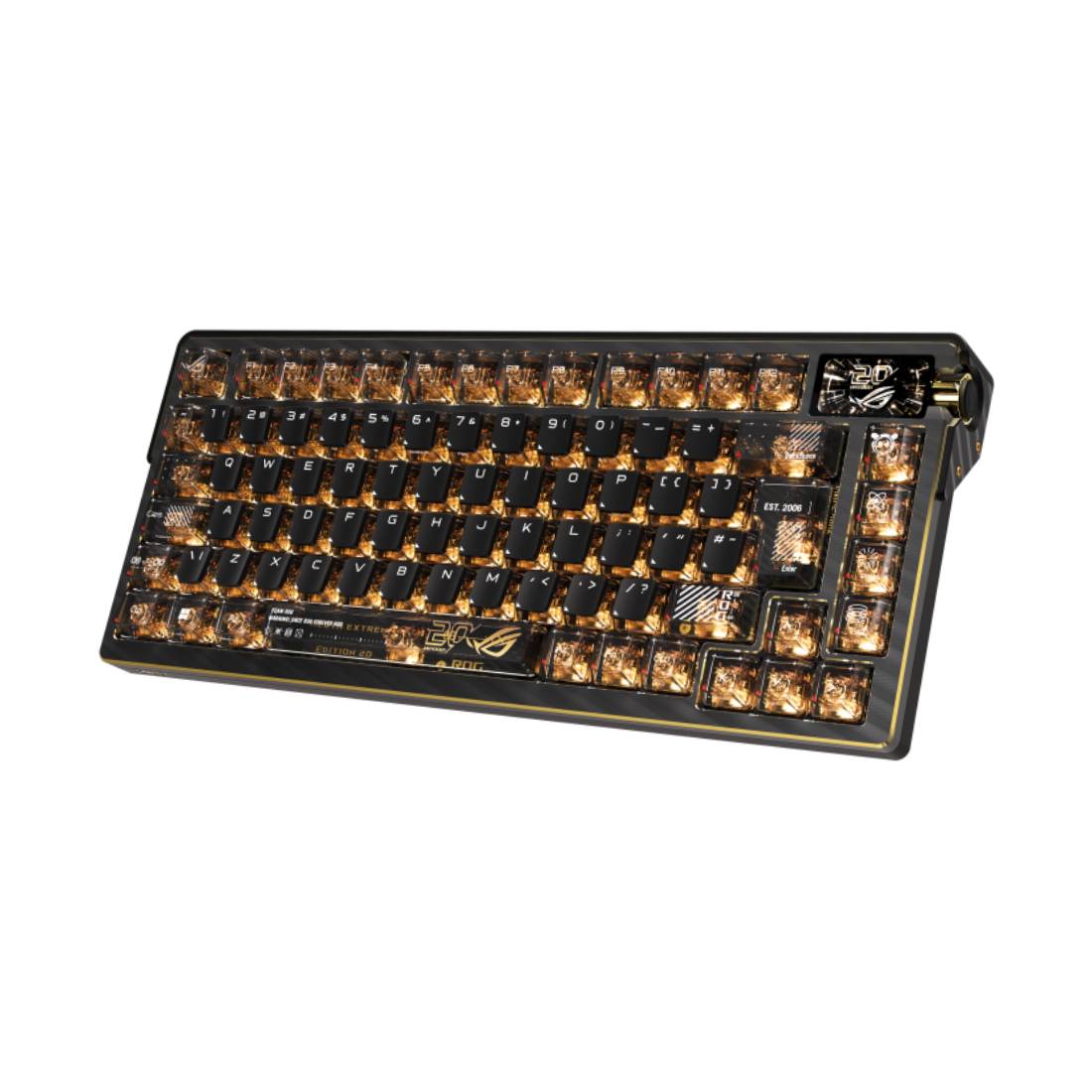 Asus ROG Azoth Extreme Edition 20 Gaming Keyboard - لوحة مفاتيح Asus ROG Azoth Extreme Edition 20 Gaming Keyboard - لوحة مفاتيح
