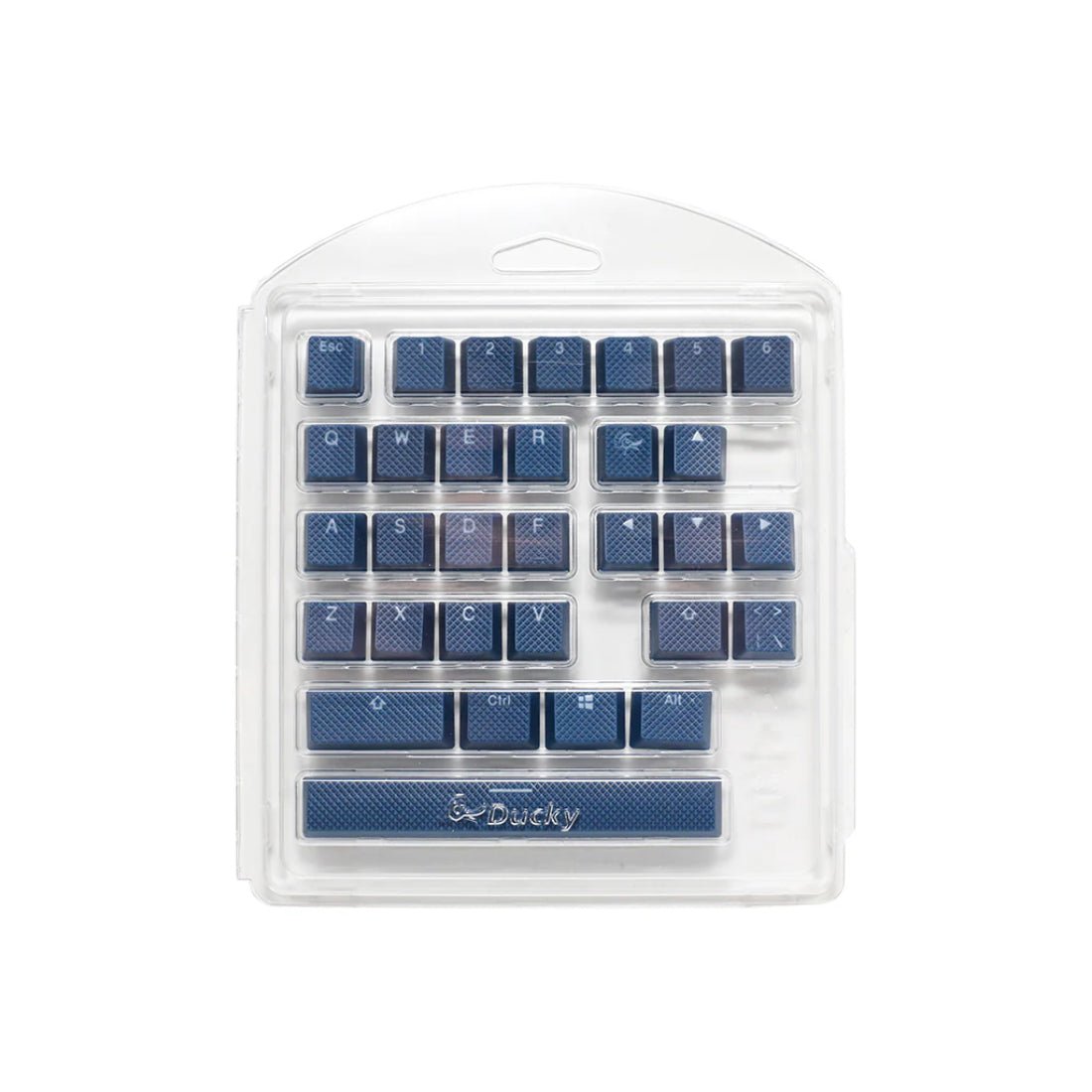 Ducky Seamless Doubleshot Rubber 31 Keycap Set - Navy Blue - أكسسوار لوحة مفاتيح - Store 974 | ستور ٩٧٤