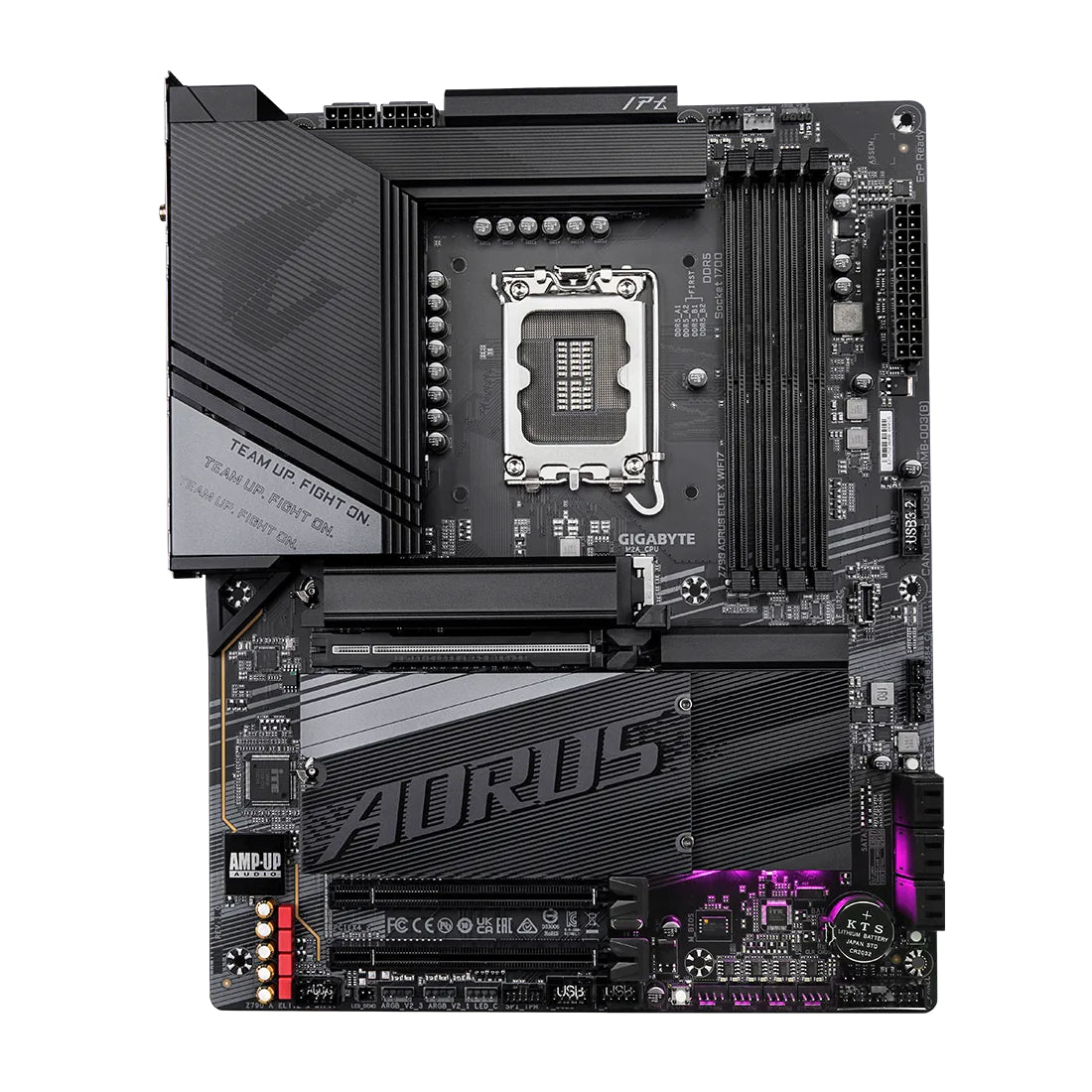 Gigabyte Z790 Aorus Elite X Gaming WiFi DDR5 LGA1700 14th Gen ATX Gaming Motherboard - اللوحة الأم - Store 974 | ستور ٩٧٤