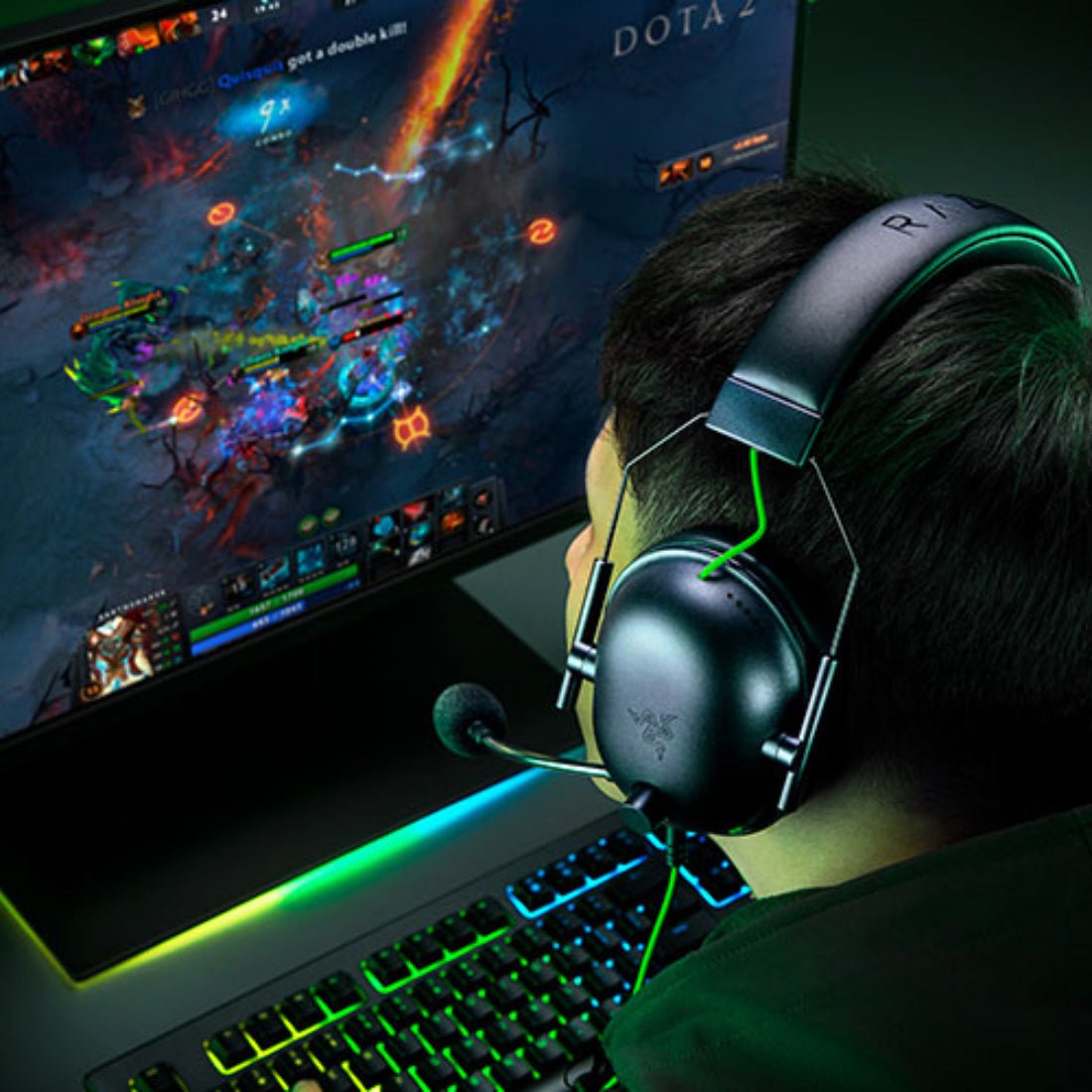 Razer BlackShark V2 X XBOX Licensed Wired Gaming Headset - Black - سماعة - Store 974 | ستور ٩٧٤