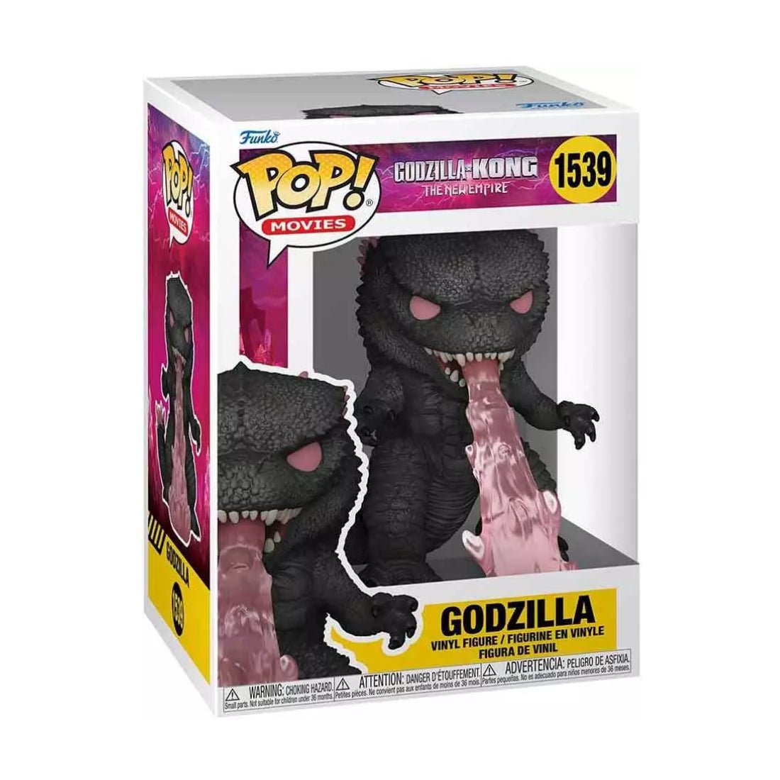 Funko Pop! Movies: Godzilla vs. Kong: The New Empire - Godzilla with Heat-Ray #1539 - دمية - Store 974 | ستور ٩٧٤