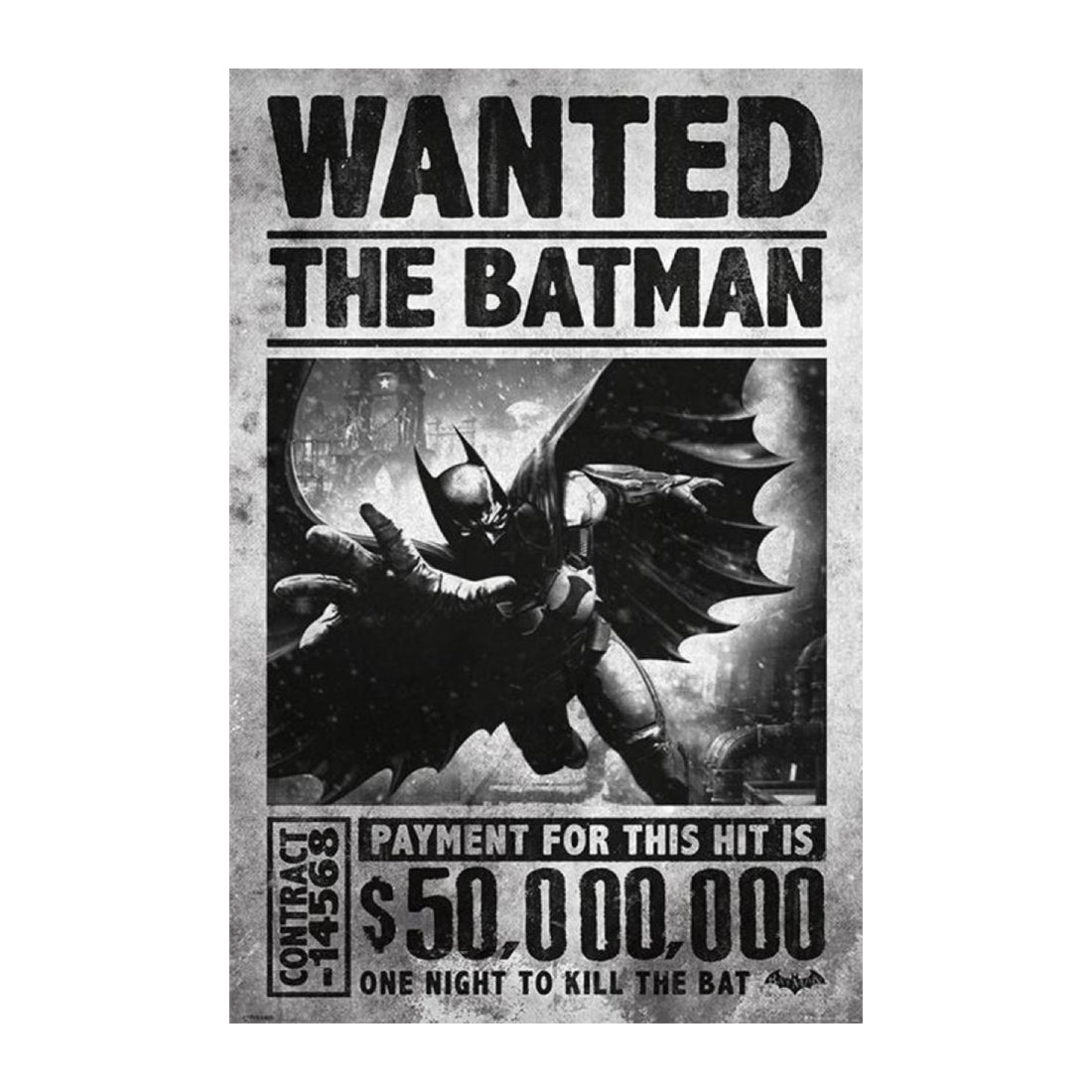 Batman Arkham Origins Wanted Maxi Poster - أكسسوار - Store 974 | ستور ٩٧٤