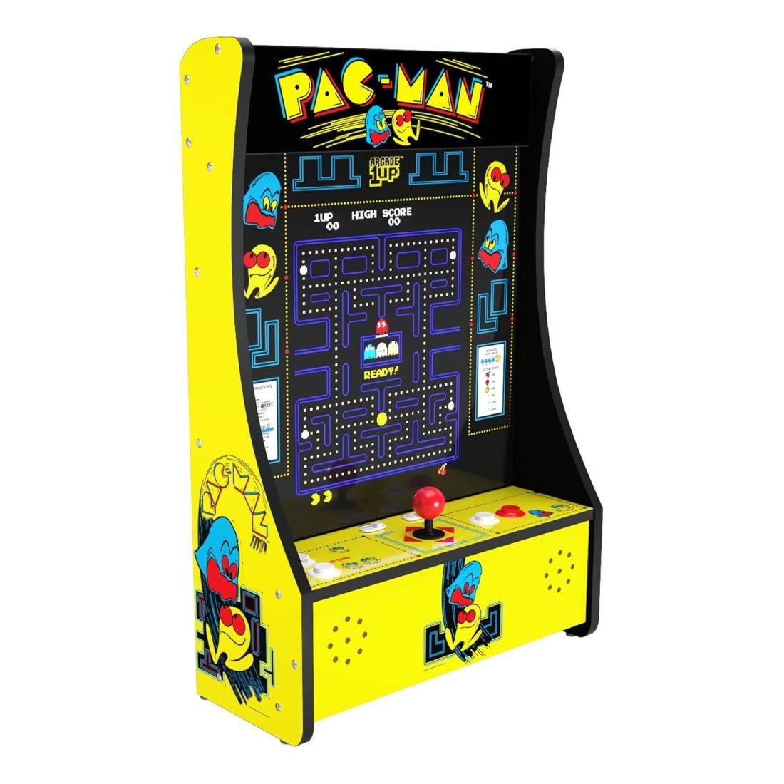 Arcade1Up Pac-man PartyCades - ماكينة ألعاب Arcade1Up Pac-man PartyCades - ماكينة ألعاب