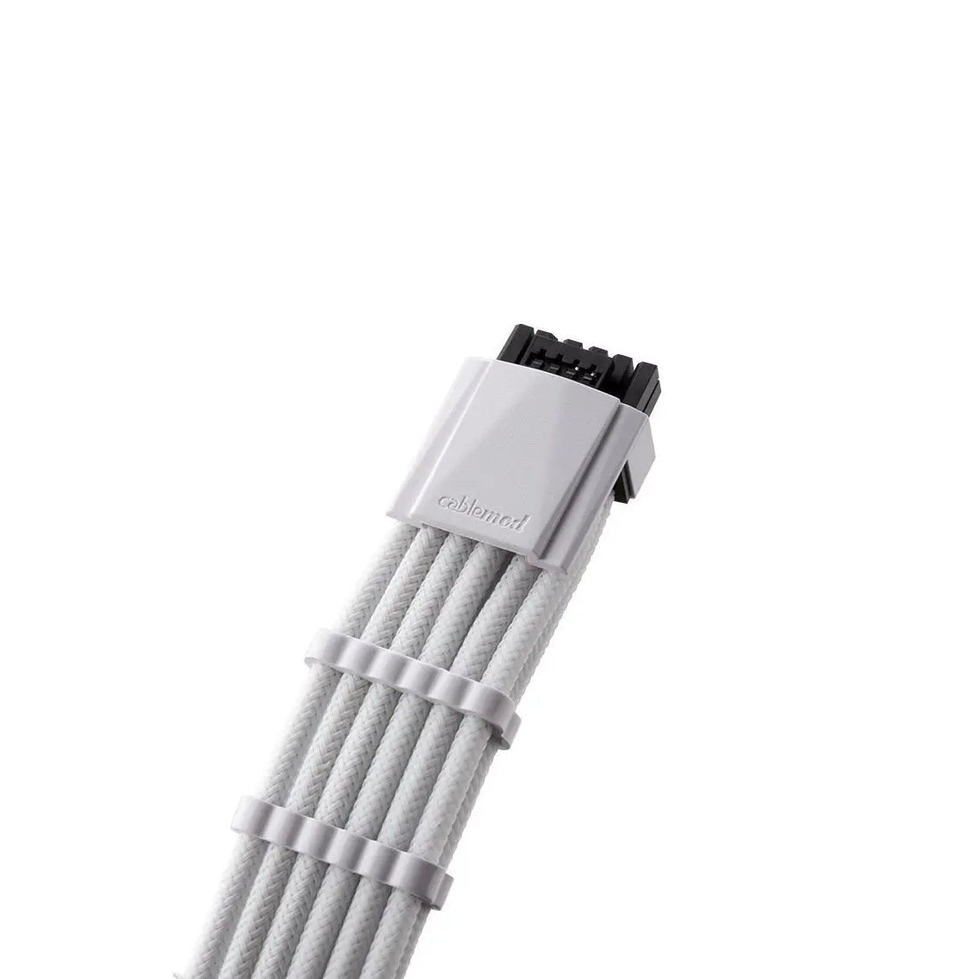 CableMod Pro ModMesh Sleeved 12VHPWR StealthSense Cable Extension Kit (White, 16-pin to Triple 8-pin) - كابل - Store 974 | ستور ٩٧٤