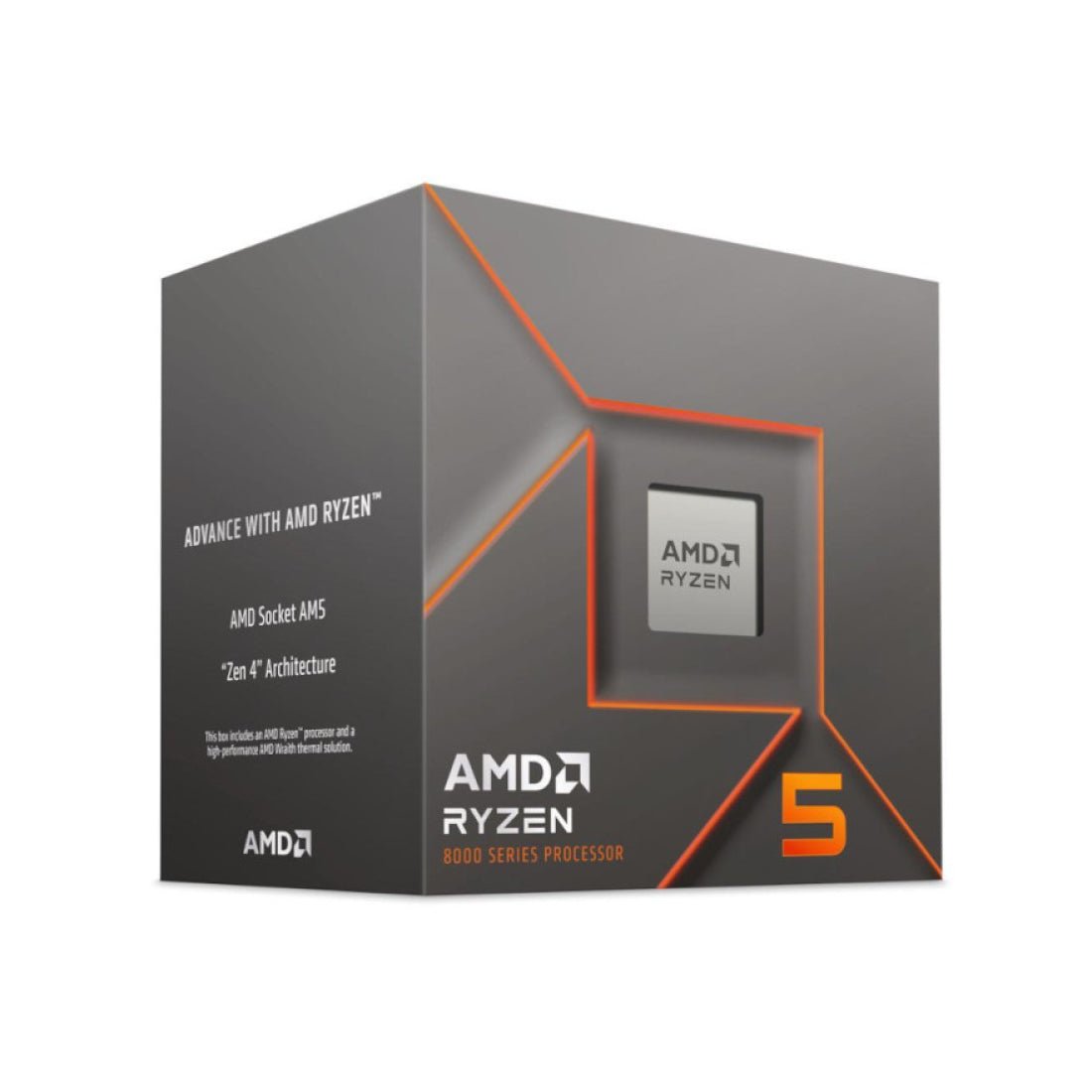 AMD Ryzen 5 8400F 4.7GHz AM5 Processor - معالج - Store 974 | ستور ٩٧٤