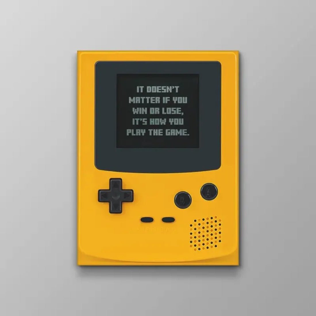 Retro Gaming Inspirational Quotes Canvas Art Poster (40x1x60cm) - ملصق Retro Gaming Inspirational Quotes Canvas Art Poster (40x1x60cm) - ملصق