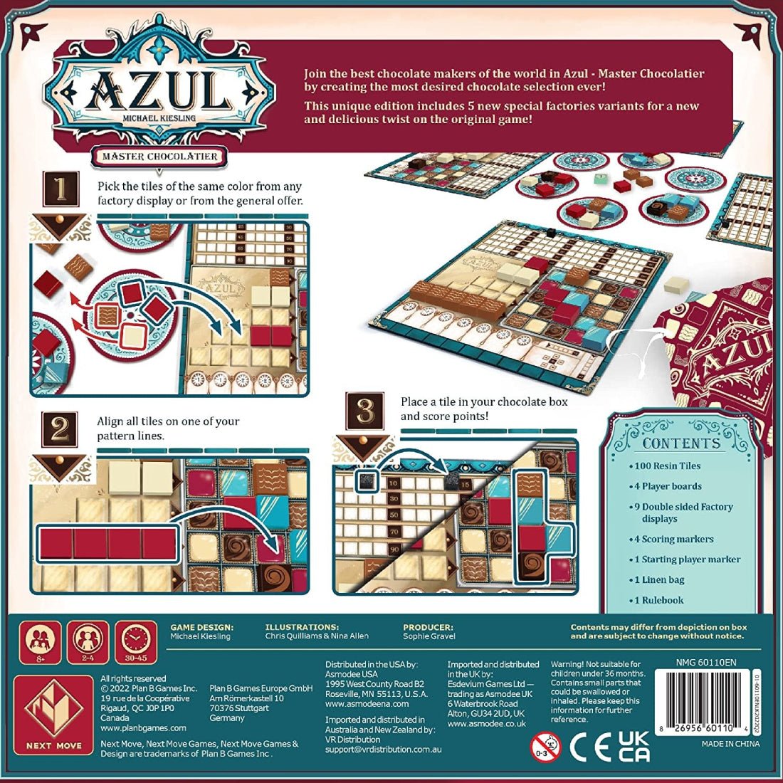 Azul:Master Chocolatier Game - لعبة - Store 974 | ستور ٩٧٤