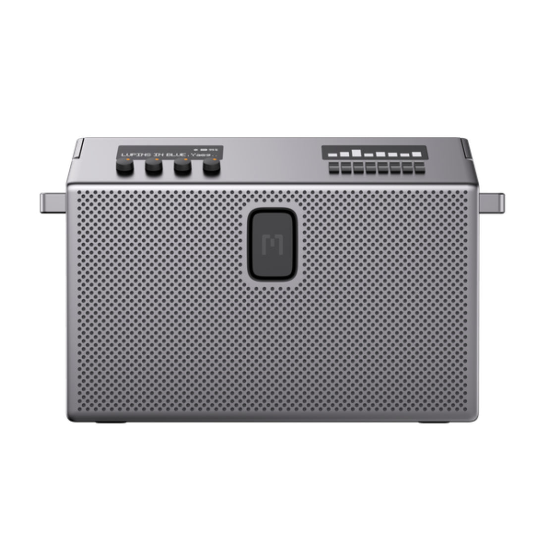 Mondo Portable BT Speaker - Large - Silver - مكبر صوت Mondo Portable BT Speaker - Large - Silver - مكبر صوت