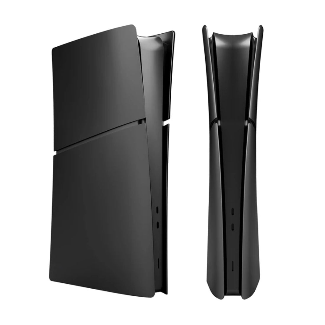 Faceplate Slim Plastic Cover For Playstation 5 - Digital Edition - Black - أكسسوار