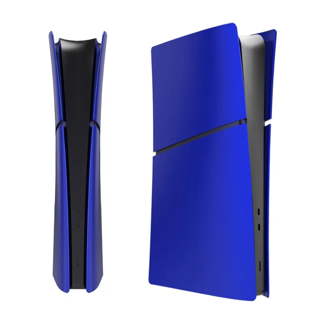 Faceplate Slim Plastic Cover For Playstation 5 - Digital Edition - Blue  - أكسسوار - Store 974 | ستور ٩٧٤