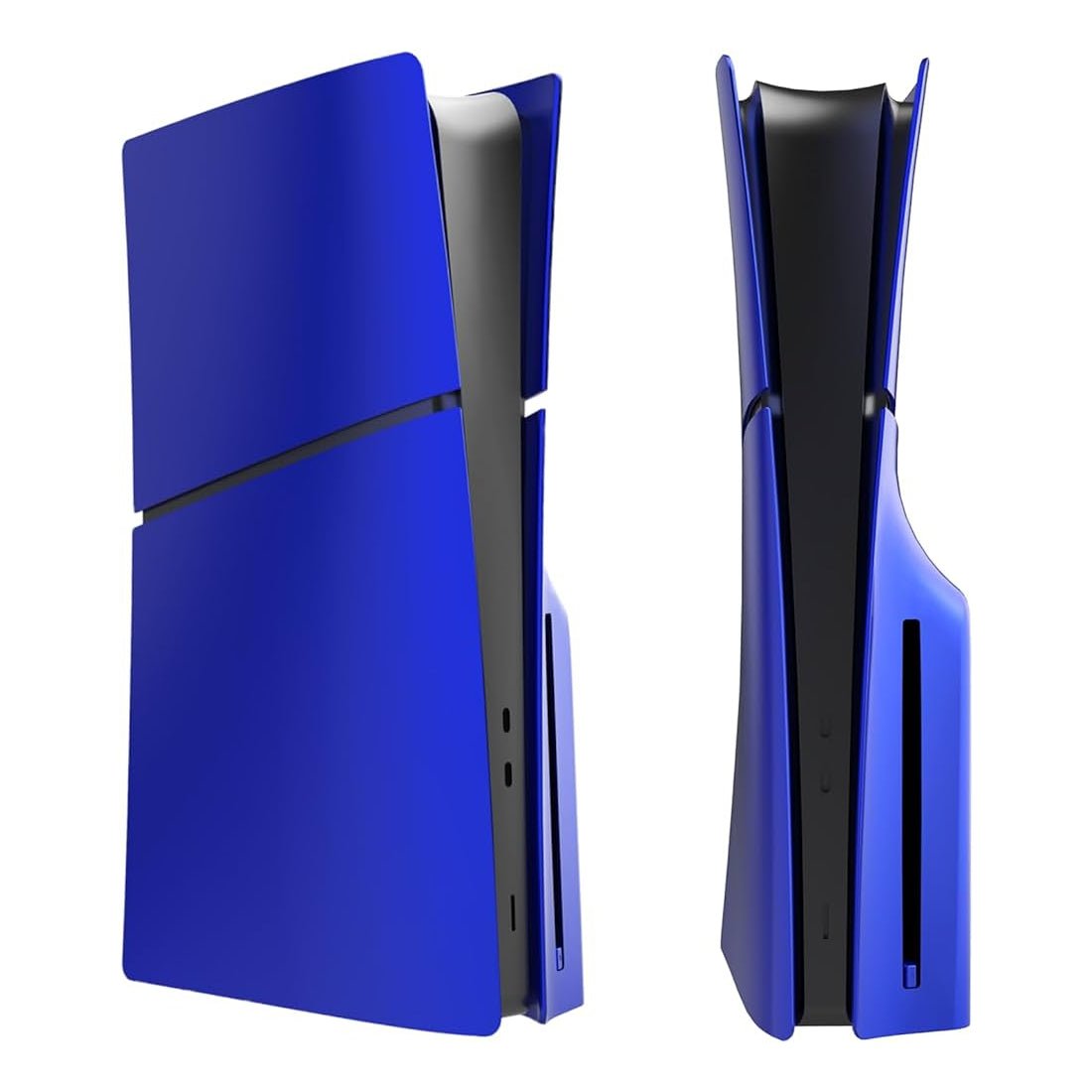 Faceplate Slim Plastic Cover For Playstation 5 - Disc Edition - Blue  - أكسسوار - Store 974 | ستور ٩٧٤