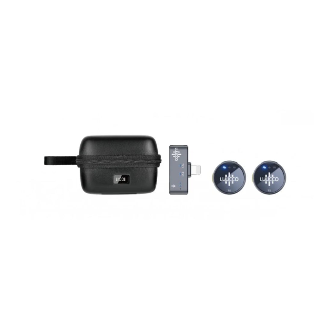Luucco Airwave K2 Lightning Wireless Lavalier Microphone - Mmكeronon Luucco Airwave K2 Lightning Wireless Lavalier Microphone - Mmكeronon